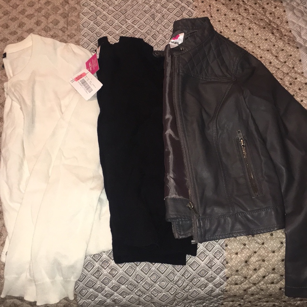 Girls Size 10/12 Cardigans and Jacket